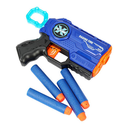 Бластер с мягкими пулями коробка 20*5*19см - в кор.2*120шт