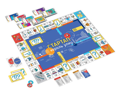 Игра настольная экономическая "Стартап" Король улиц
