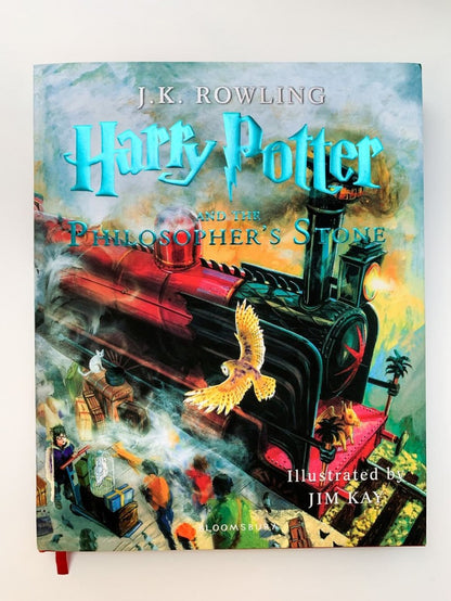 Harry Potter and the Philosopher's Stone Illustrated Edition (J.K Rowling) Гарри Поттер и Философский Камень Илл.издание/ Книги на английском языке