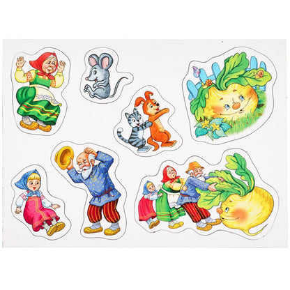 Репка. Развивающая игра на магнитах. 210х240х5 мм. Умные игры в кор.100шт