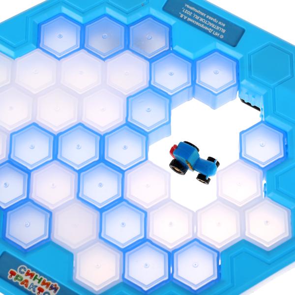 Настольная игра ледяная западня Синий ТРАКТОР кор.25,5*25,5*6см Умные игры в кор.36шт