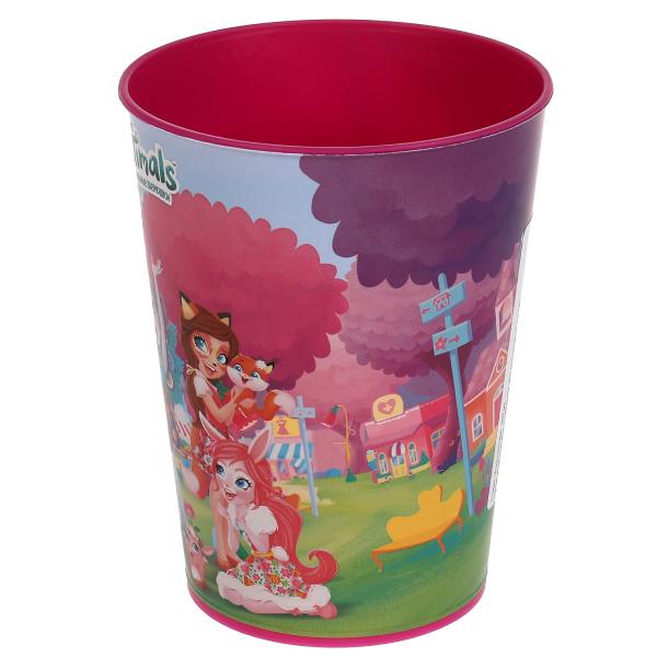 Enchantimals. Стакан пластиковый, 350 мл, ТМ Умка<br> в кор.80шт