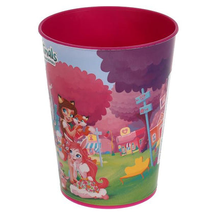 Enchantimals. Стакан пластиковый, 350 мл, ТМ Умка<br> в кор.80шт