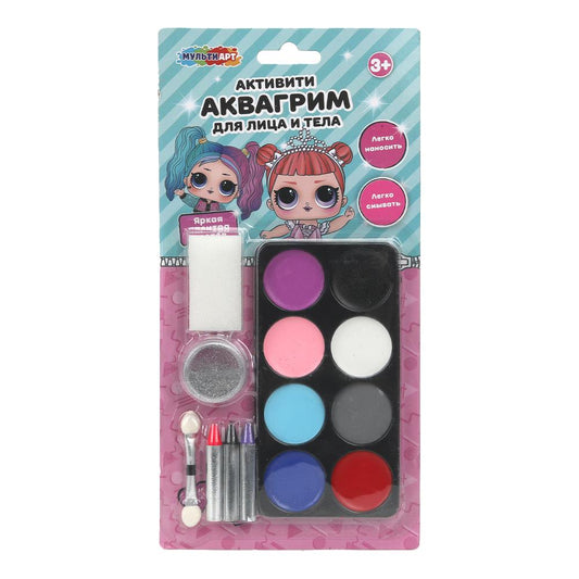 Аквагрим МИКС лол МУЛЬТИ АРТ в кор.48шт