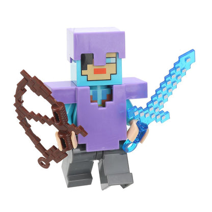 Конструктор фигурка мой мир с аксессуарами Город мастеров в кор.120шт