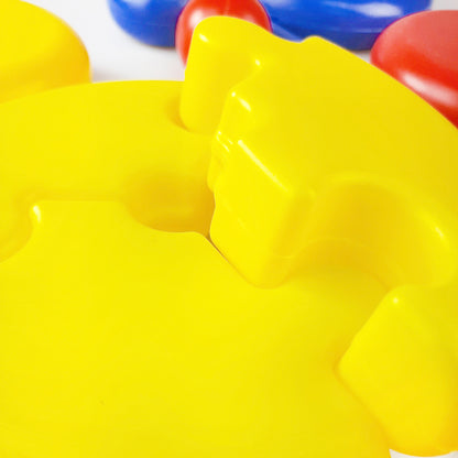 Пирамидка Малышок- 7 колец конус из выдувной plastмассы
