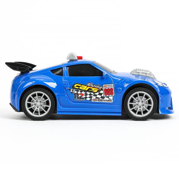 Machine en plastique de 15 cm, инерция, синий, кор. Parc technologique dans le cor.2*48шт