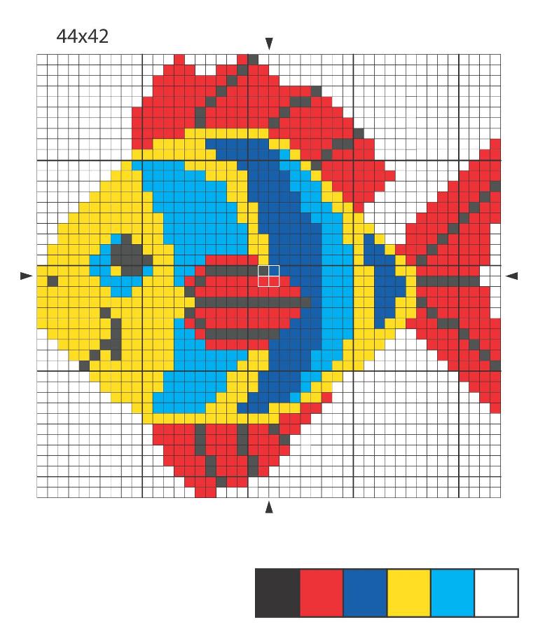 Набор для вышивания 00312 Рыбка