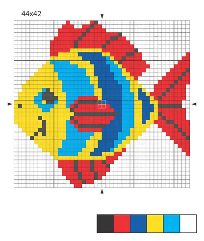 Набор для вышивания 00312 Рыбка