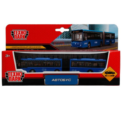 1428860-R3336503 Модель металл АВТОБУС 18 см, инерция. кор. Технопарк в кор.2*96шт