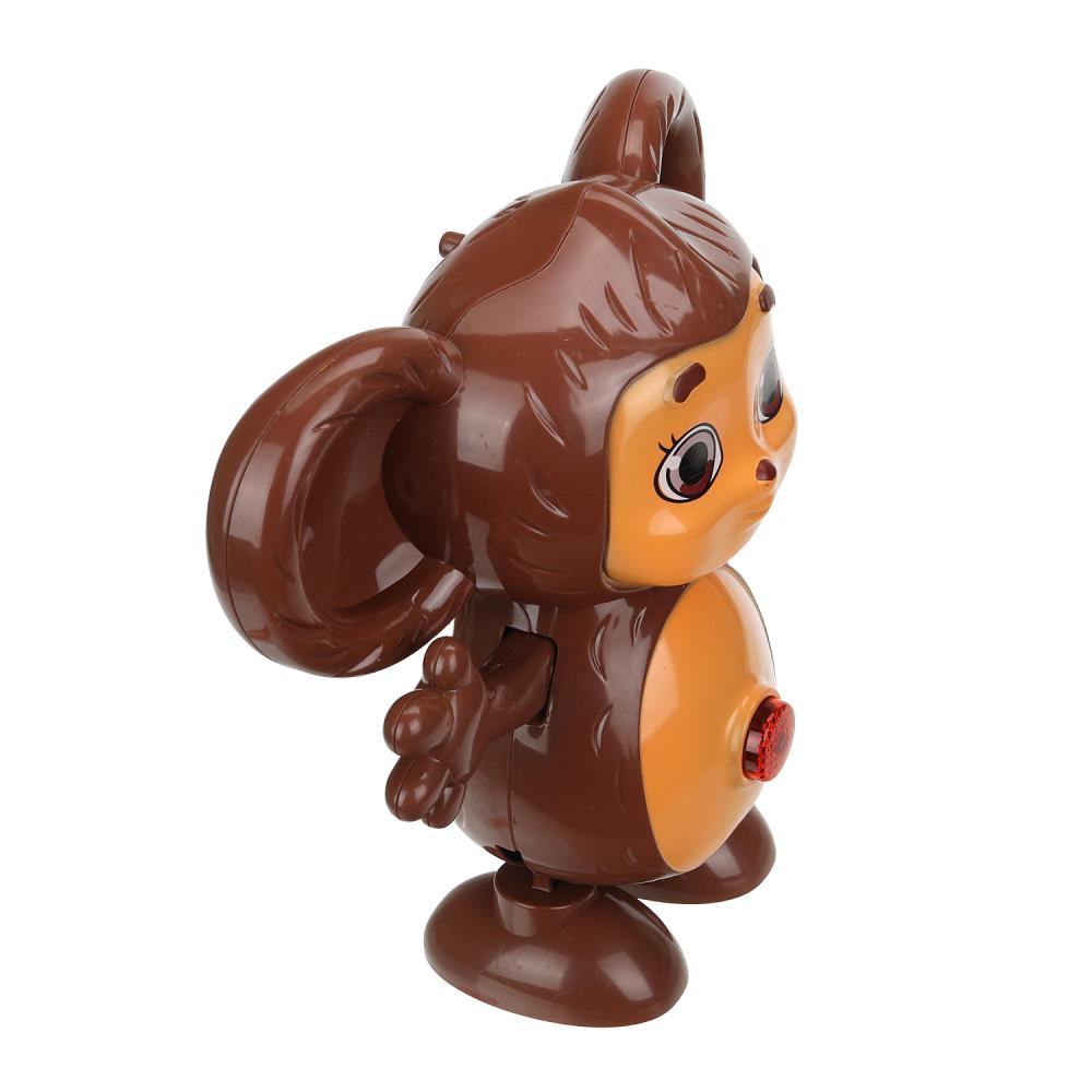 HT1500-R Танцующий Чебурашка 15+ песен, фраз и мелодий в кор. Умка в кор.36шт