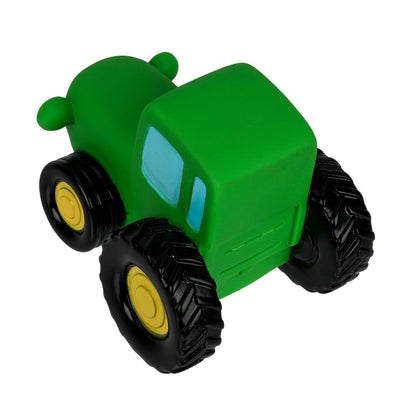 Jeu de plastique pour vans СИНИЙ ТРАКТОР 10 см, 1шт, сетка зеленый КАПИТОШКА в кор.50шт