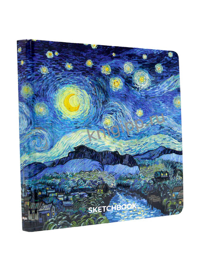 MyArt. СКЕТЧБУК "Ван Гог Премиум" Звёздная ночь