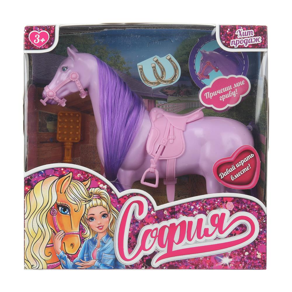 Аксессуары для кукол 29 см лошадь для Софии, акс, кор КАРАПУЗ в кор.2*36шт