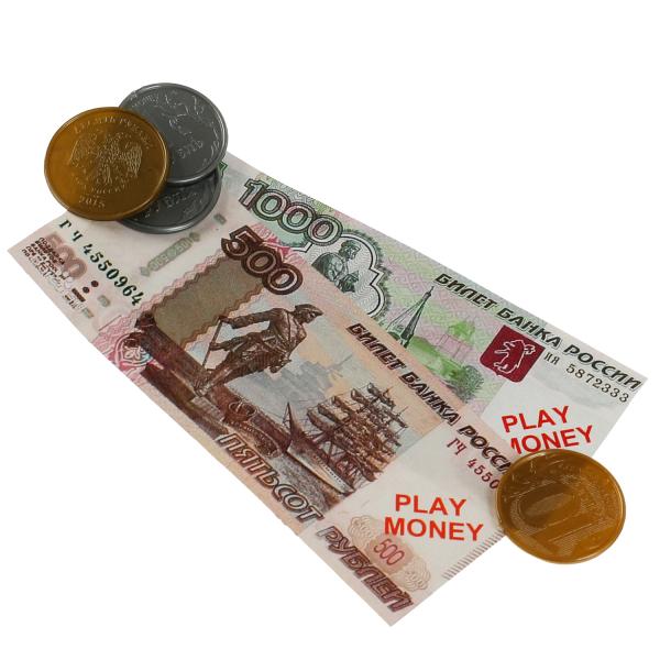 Деньги игровые для касс с лотком, блист.20,5*25,5*2см ИГРАЕМ ВМЕСТЕ в кор.2*144шт