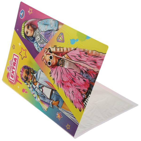 Папка БАРБИ с 20 вкладышами, barbie extra Умка в кор.4*24шт