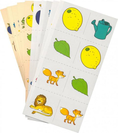 Набор карточек с рисунками. Логопедическое домино. Звук [Л']. Для детей 4-7 лет/ Азова Е.А., Чернова О.О.