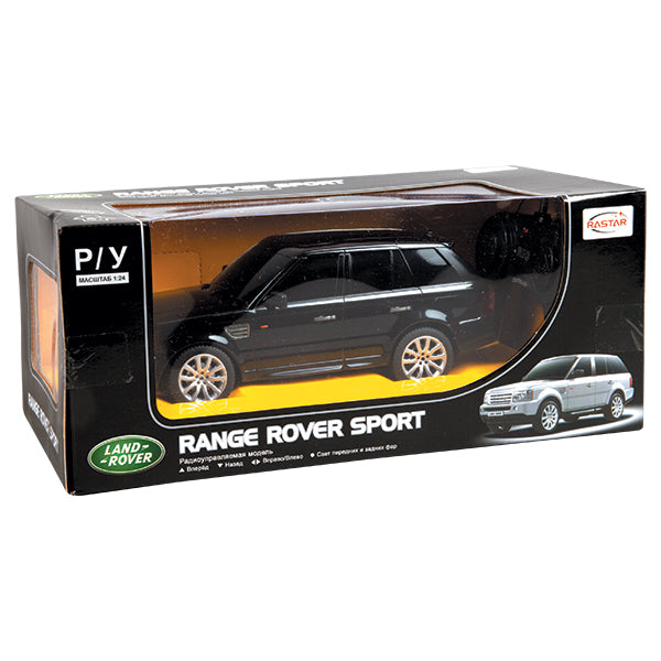 МАШИНА Р/У RASTAR "RANGEROVER SPORT" 1:24, СО СВЕТОМ, ЦВЕТ В АССОРТ. КОР. dans кор.24шт