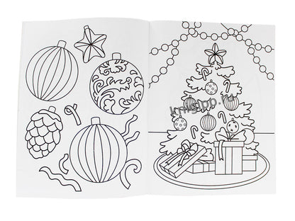 НГ РАСКРАСКА. ПОДАРОК ОТ ДЕДА МОРОЗА