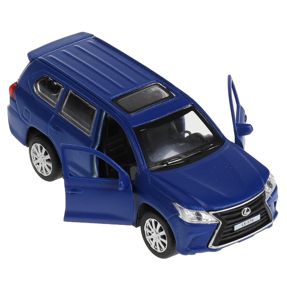 Machine en métal LEXUS LX570 machine pour 12 cm, à l'extérieur, sac, argent, sinié, cor. Parc technologique dans le cor.2*36шт