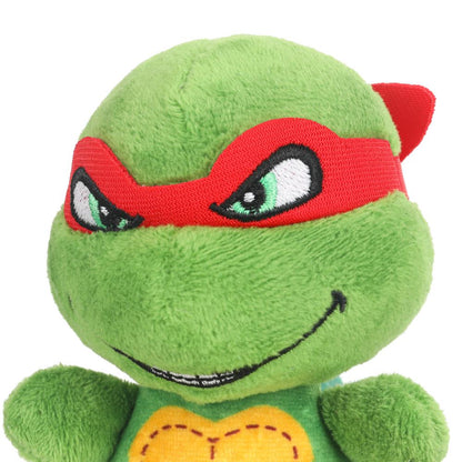 Брелок для ключей с мягкой игрушкой черепашка ниндзя 14см Добрые игрушки в кор.300шт