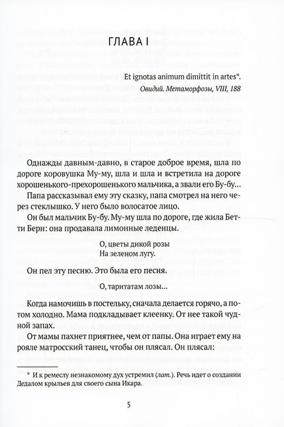 Портрет художника в юности: роман