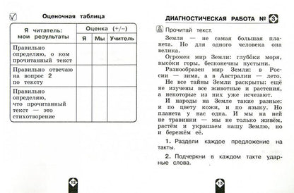 Литературное чтение 1кл [Диагностические работы]