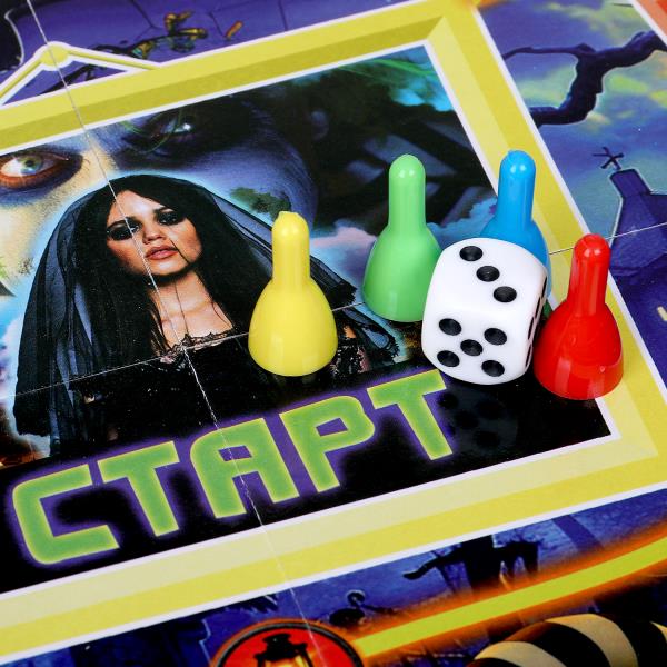 Битлджус. Настольная игра-квадрат. Премиум. 300х300х50 мм. Умные игры в кор.10шт