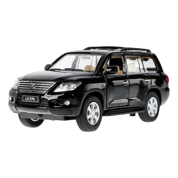 Machine en métal pour le véhicule LEXUS LX570, 14,7 cm, double, bagage, technologie d'inertie dans la couleur 2*24 pouces