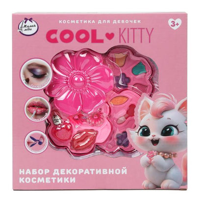 Косметика ДЛЯ ДЕВОЧЕК тени, блекс для губ, заколки МИЛАЯ ЛЕДИ в кор.2*36шт