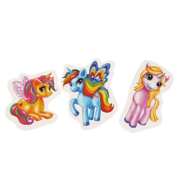Развивающие липучки "В волшебном мире единорогов". Игра с липучкой. Умные игры в кор.20шт