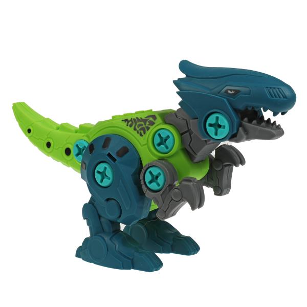 Constructeur de dinosaures ouverts 2в1, 22 jours. Grands maîtres en cor.2*60шт