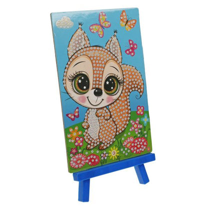 Наб д/тв-ва алмазная мозаика белочка 10*15 см МУЛЬТИ АРТ в кор.50шт