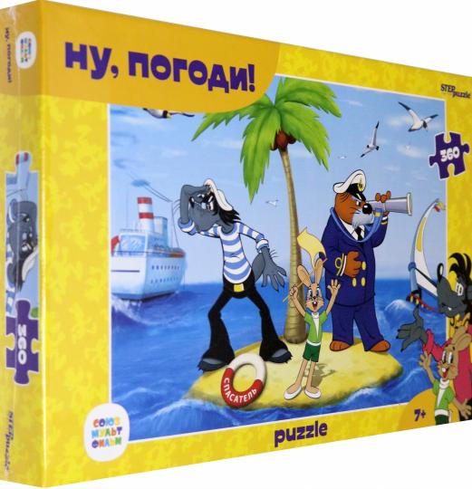 Степ. Пазл 360 Союзмультфильм арт.73076 "Ну, Погоди!" /12