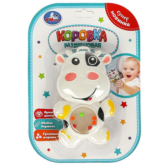 Развивающая игрушка коровка блистер Умка в кор.2*180шт