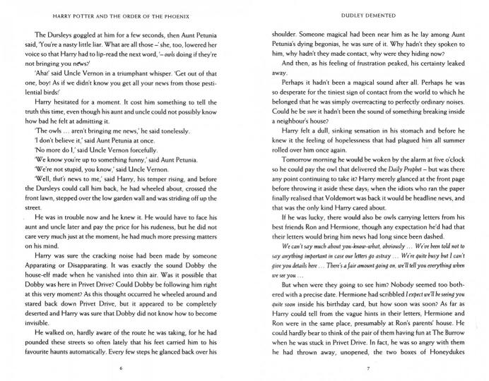 Книга."Harry Potter and Order of the Phoenix" (Гарри Поттер и Орден Феникса)тв.обложка РРЦ 1750 руб.