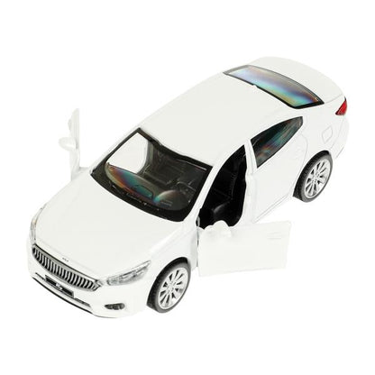 Машина металл MITSUBISHI lancer evolution, 11,4 см, двери, инерц., кор. Технопарк в кор.2*48шт