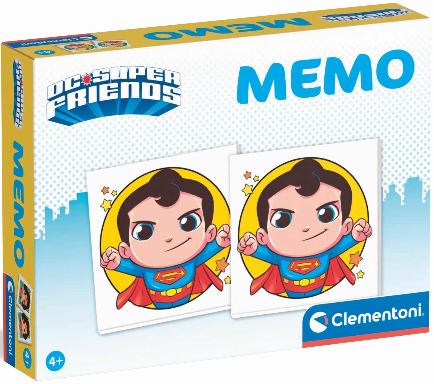 Clementoni. Наст. игра "Мемо "Super Friends" (Супер друзья) арт.18125