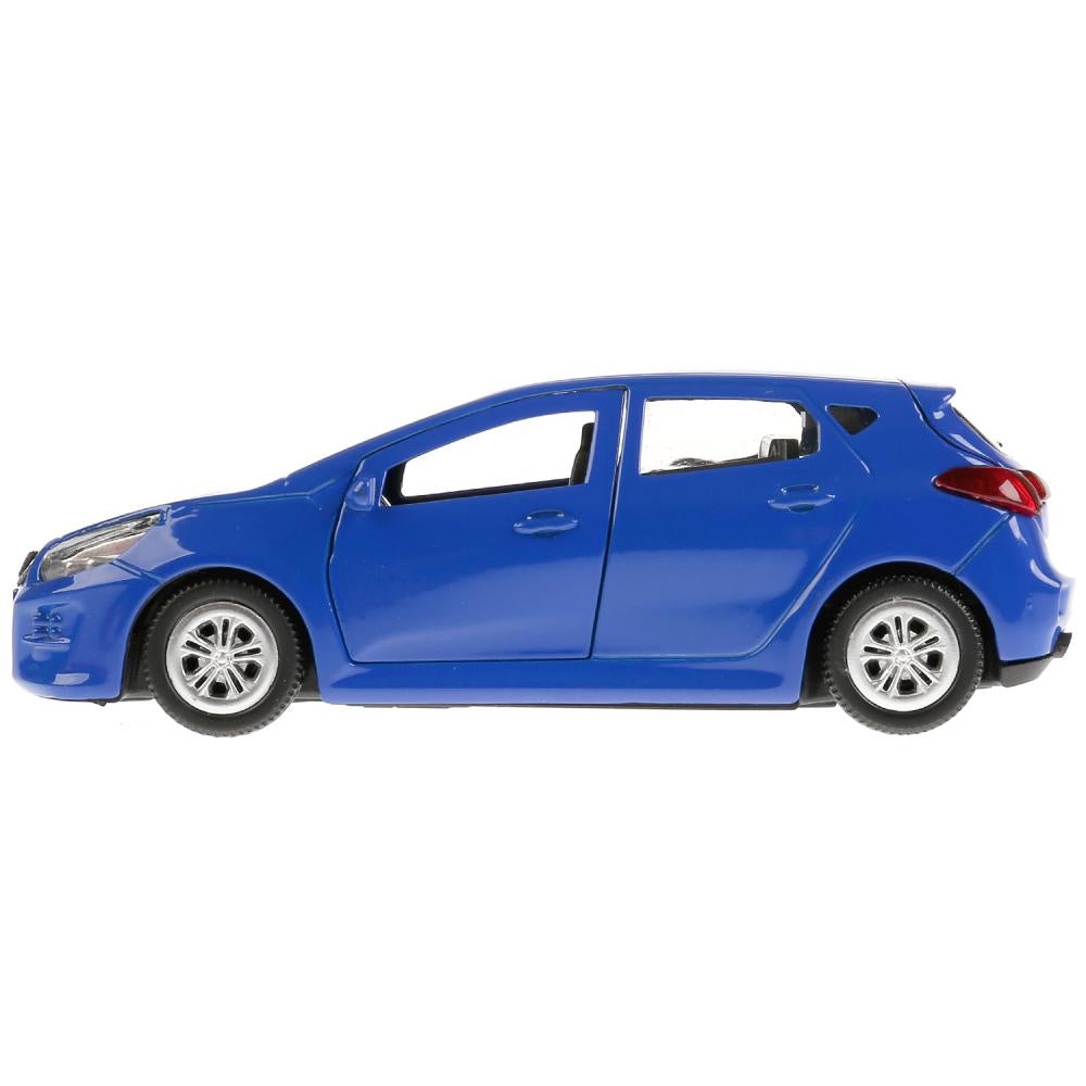 CEED-BU 273057 Машина металл "KIA CEED" 12см, открыв. двери, инерц., синий в кор. Технопарк в кор.
