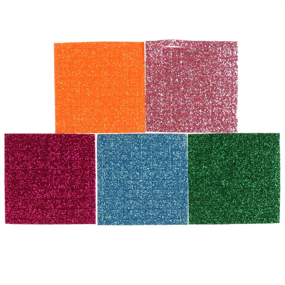 Набор д/детского тв-ва БАРБИ аппликация мягкая мозаика (17х23 см) МУЛЬТИ АРТ в кор.100шт