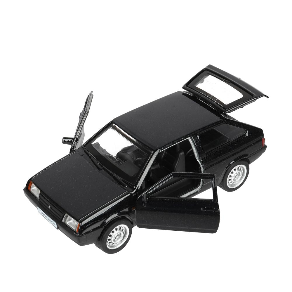 Machine en métal pour LADA Lada 2108 "СПУТНИК", 12 cm, extérieur, sac, moteur, dans la carrosserie du parc technologique dans la carrosserie 2*36 pouces