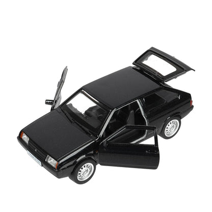 Machine en métal pour LADA Lada 2108 "СПУТНИК", 12 cm, extérieur, sac, moteur, dans la carrosserie du parc technologique dans la carrosserie 2*36 pouces