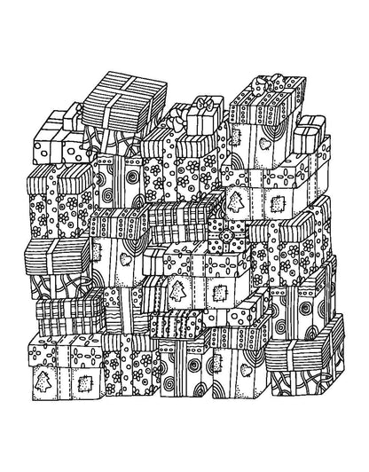 Набор открыток для раскрашивания "Открытки-антистресс"