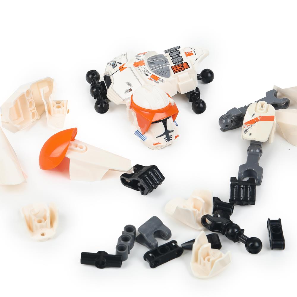 80004-ZH Конструктор сборная фигурка космические сражения, 82 дет. Город мастеров в кор.2*36шт