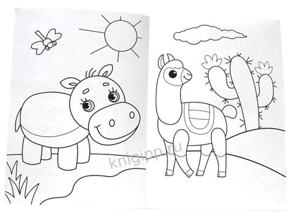 РАСКРАСКА А4 эконом. МОИ КАРТИНКИ