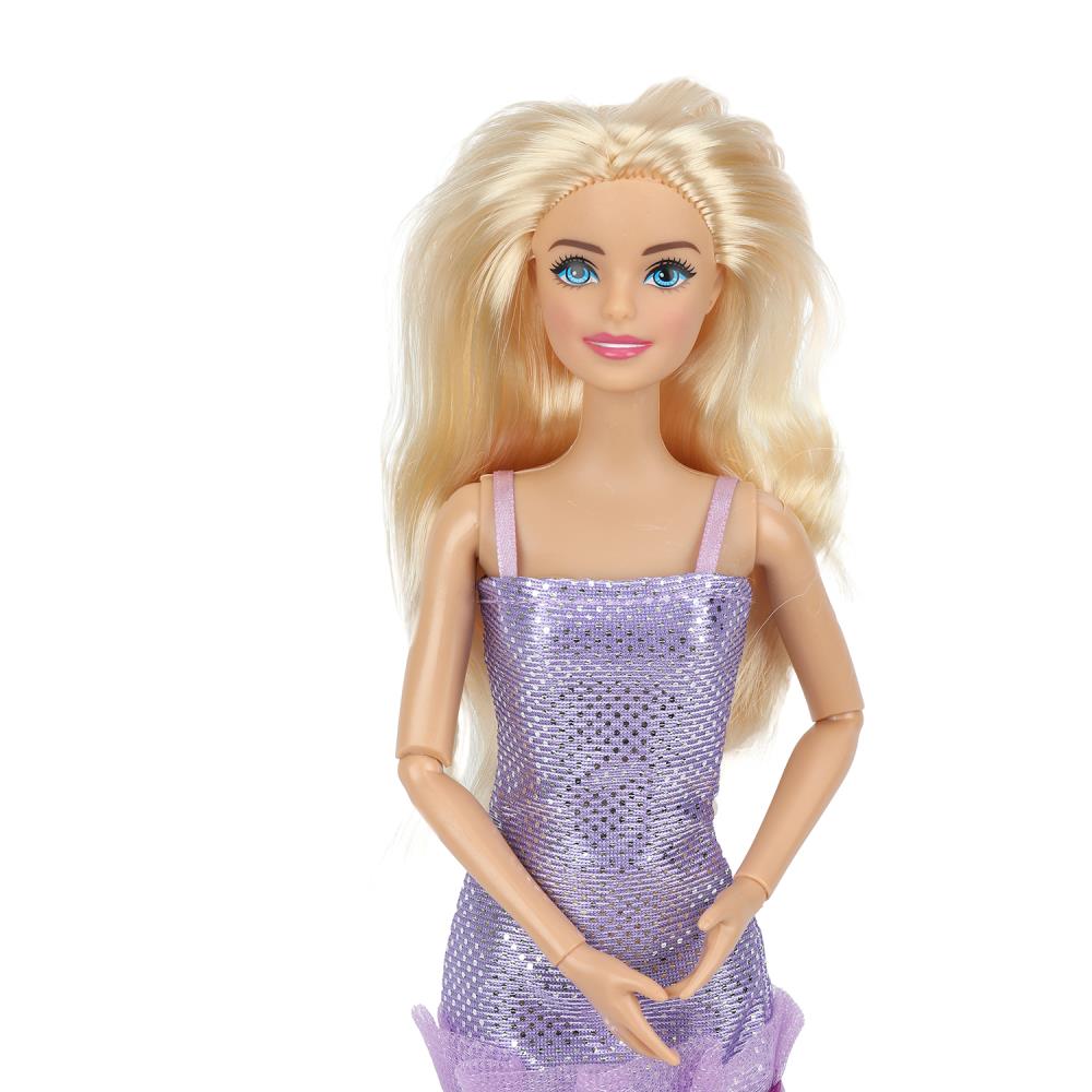 Кукла 29см barbie, руки и ноги сгиб., блист. dans кор.24шт