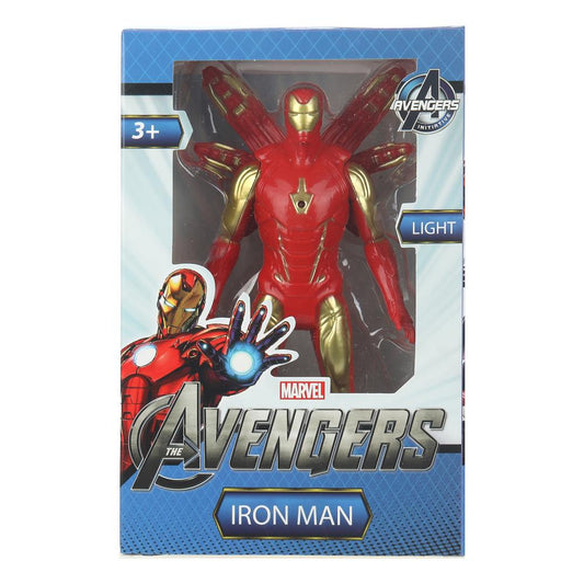 Фигурка железный человек, свет, коробка 13,5*5,5*20см - в кор.2*108шт