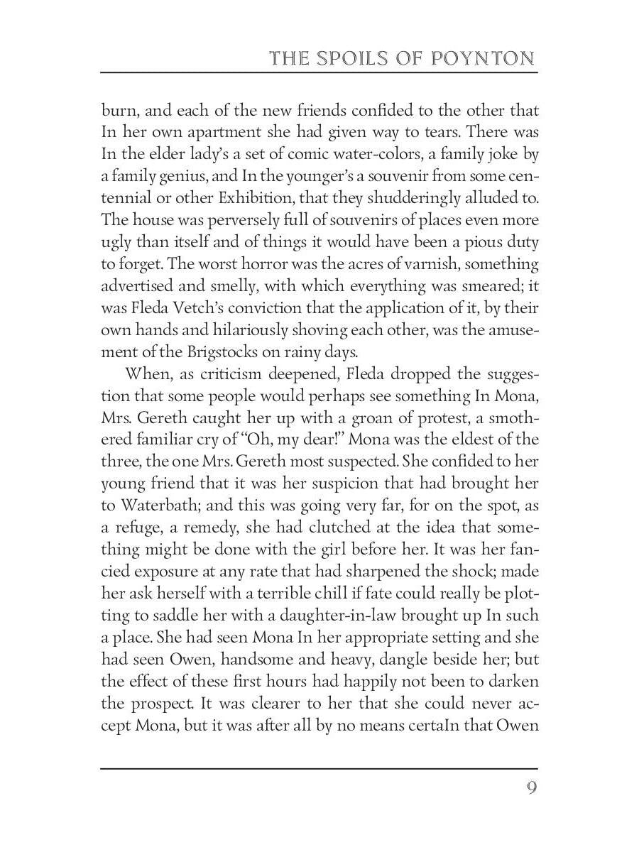 The Spoils of Poynton = Трофеи Пойнтона: кн. на англ.яз