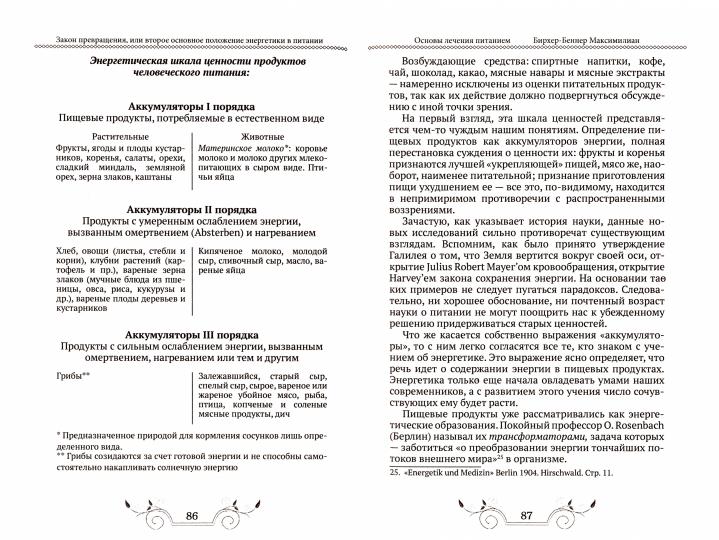 Основы лечения питанием. Бирхер-Беннер Максимилиан