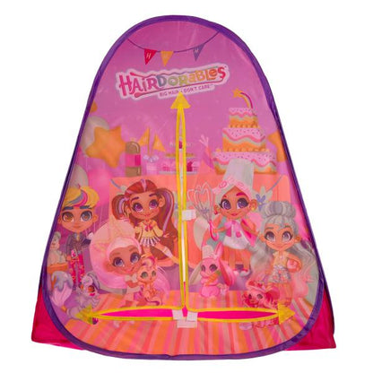 Палатка детская игровая Hairdorable 81х90х81см, в сумке Играем вместе в кор.24шт